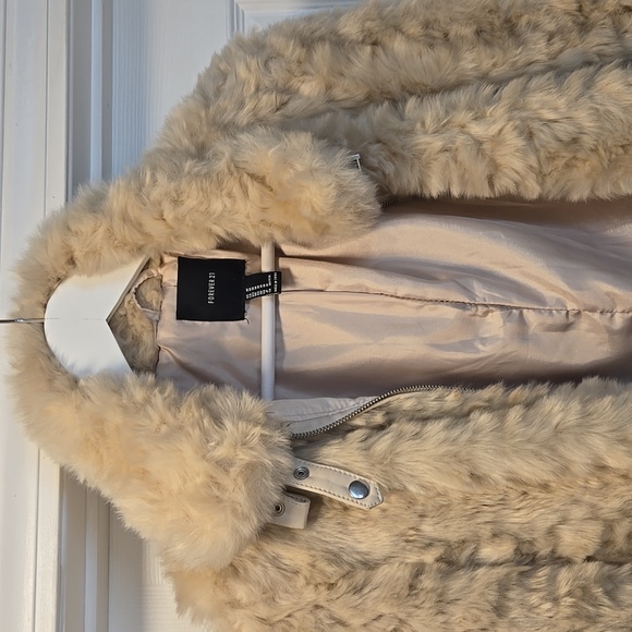 Forever 21 Fuzzy Jacket - Picture 2 of 3